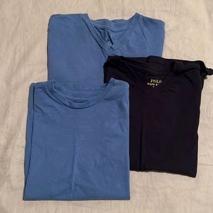 Polo RL Solid Cotton Crewneck 3-Pack